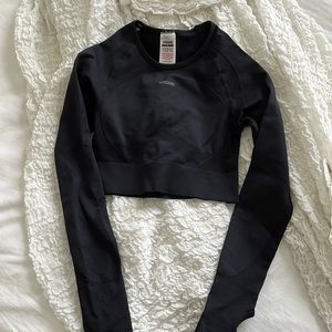 Gymshark flex sports long sleeve crop top